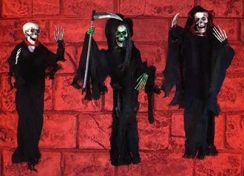 Hanging grim reaper halloween - grim,