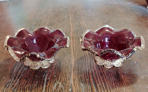 Pair vintage murano - pair,