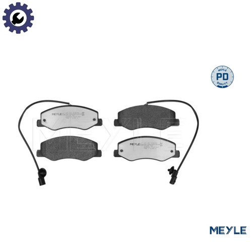 Brake pad set disc - pad, 025