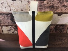 Orla Kiely Fabric Doorstop - Multi  Stem  - Handmade - New - Filled