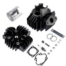 For Yamaha PW50 PY50 50cc Cylinder Kit Top End Piston Barrel Gasket Head Rings