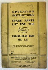 VILLIERS Engine-Gear Unit Mk