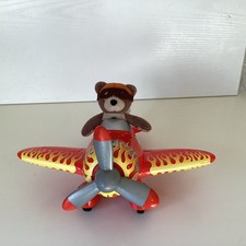 Rare Charley Bear Up Up And Away Plane Toy with sound VGC