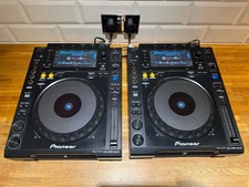 AWESOME Pair of 2x PREMIUM PIONEER CDJ-900 NEXUS MULTI PLAYER DJ Desks *STUNNING