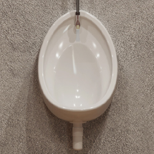 Warwick wall hung urinal - wall,
