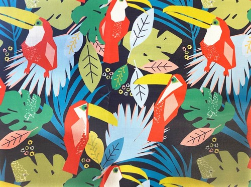 Fryetts tropical toucan pvc - fryetts,