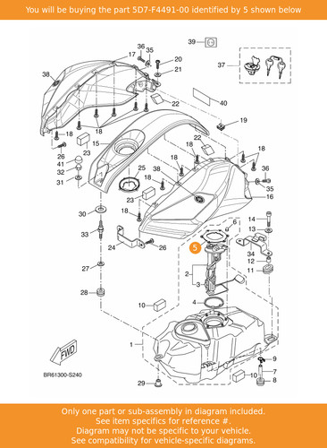 Yamaha bracket fuel pump - bracket,,
