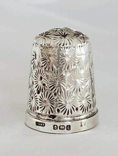 Thimble size hallmarked - size, ~