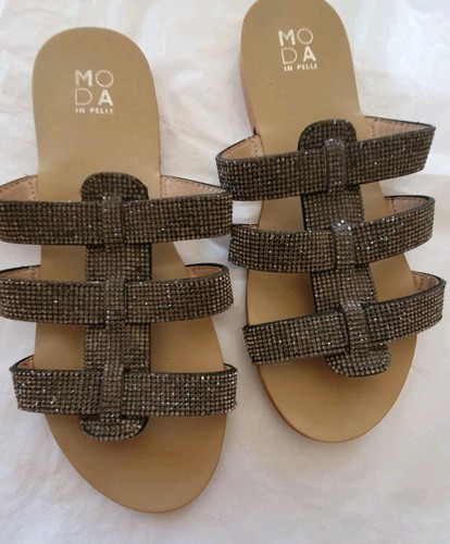 Moda pelle rhinestone - la,