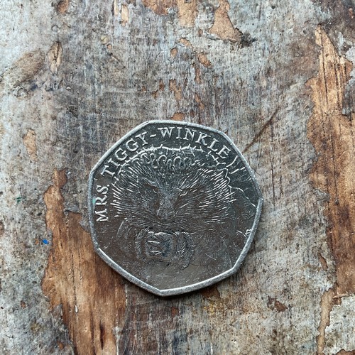 Mrs tiggy winkle - 50p, fifty