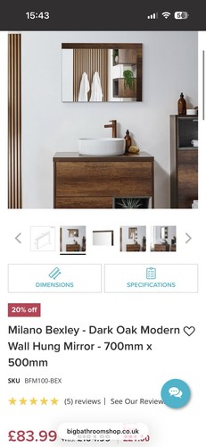 Milano bexley dark oak modern - dark,