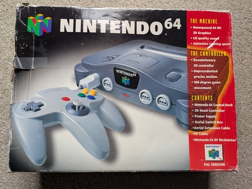 N64 nintendo pal console - 64,