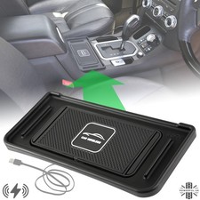 Wireless phone charging tray for Land Rover Discovery 4 dash storage USB Fast QI