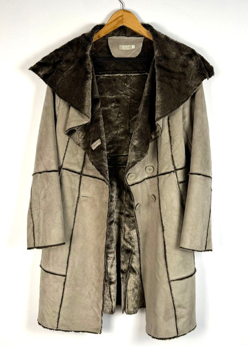 Vintage faux shearling afghan - faux, shearling/afghan