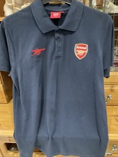 Arsenal FC Official Football polo shirt size M Gunners logo