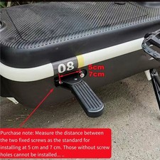 Electric Moped Front Pedals