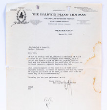 The Baldwin Piano Company 1921