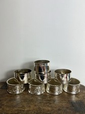 Vintage Napkin Rings - Set Of