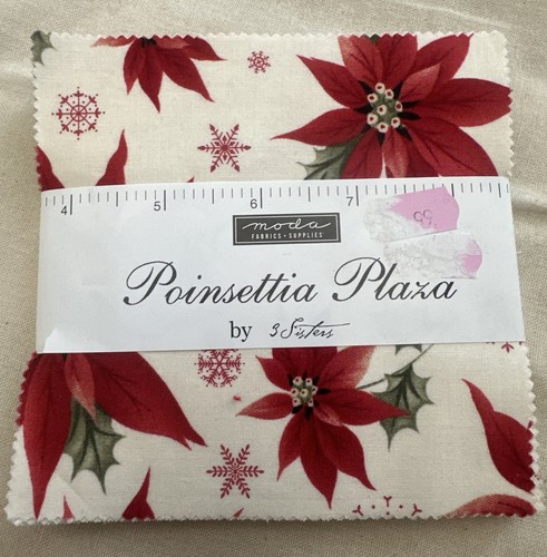 Moda fabric poinsettia - poinsettia, plaza