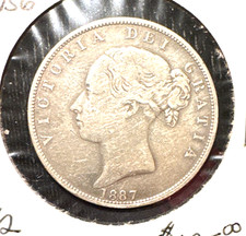 Great Britain 1887 half crown