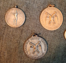 Rare Pre-WWII Greek Athletic Medals – Alexandria Egypt (Set of 3)