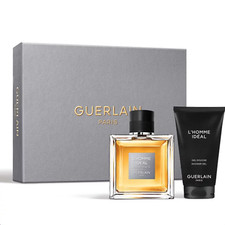 Guerlain L'Homme Ideal Eau de Toilette 100ml Spray + 75ml s/g Set NEW