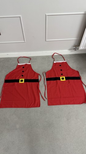 Christmas santa aprons - santa,