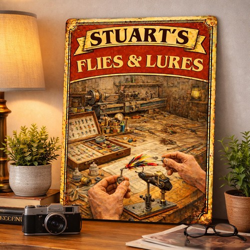 Personalised flies lures - flies,