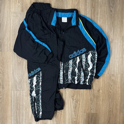 Vintage 90s adidas tracksuit - vintage,