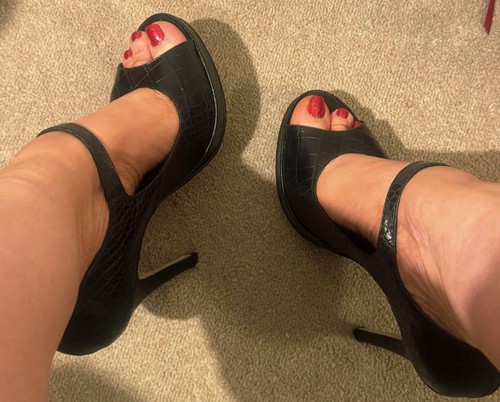 Worn dolly shoes - worn,