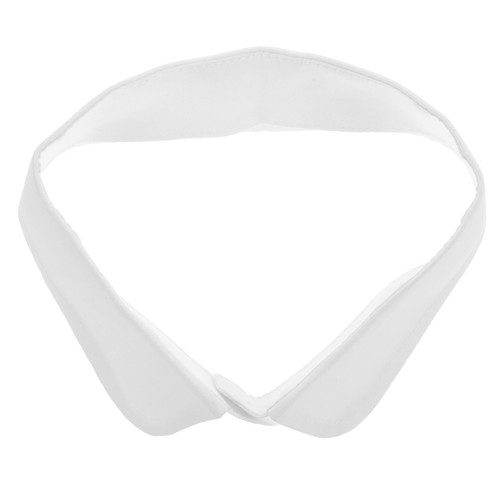 White chiffon faux - chiffon,