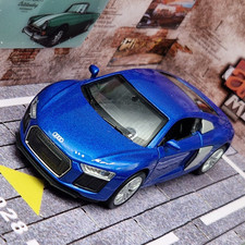 Audi R8 V10 Diecast Model Car 1/34 - Excellent Condition by Welly (95)