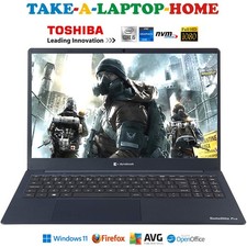Toshiba i5 Gaming Laptop Dynabook Satellite Pro NVMe 15.6" Core 4.2GHz Windows11