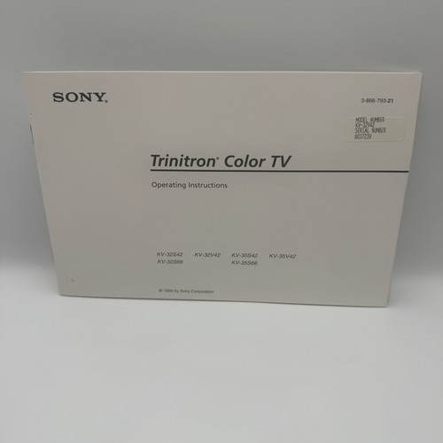 Sony trinitron color - trinitron,