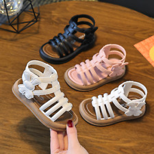 Baby Girls Strappy Flats Roman