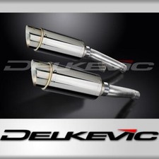 YAMAHA FJ1200 (3CV) 1988-1990 200mm ROUND STAINLESS SILENCER EXHAUST KIT