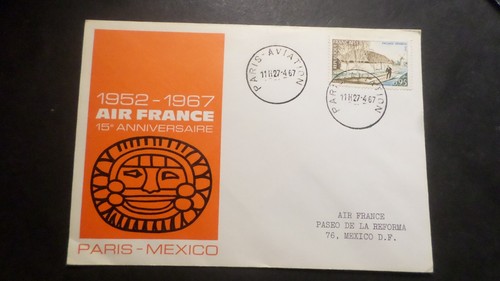 France 1967 letter paris - letter,