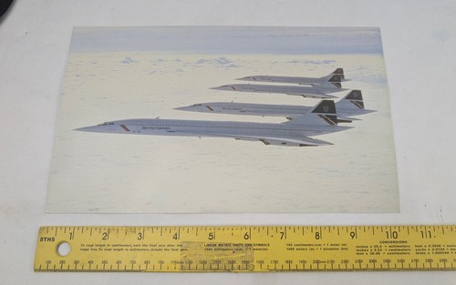 Vintage concorde jet - concorde,