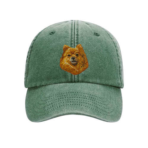 Pomeranian dog baseball cap - pomeranian,