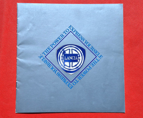 1985 lancia sales - lancia, brochure