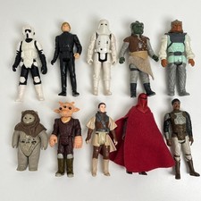10x vintage star wars figures - 10x,