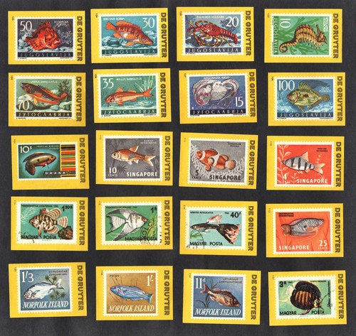 Tropical fish world - world, stamps