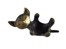 Walter Bosse Herta Baller Bronze /Brass Cat Ball Candle Holder Reg Des No 873794