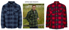  MENS PADDED LINED LUMBERJACK