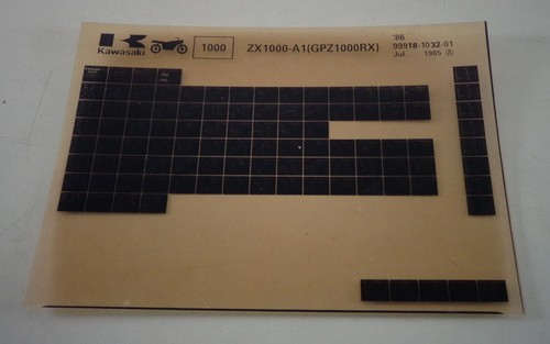 Microfiche spare parts catalog - parts,