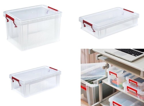 Clear plastic storage - plastic,