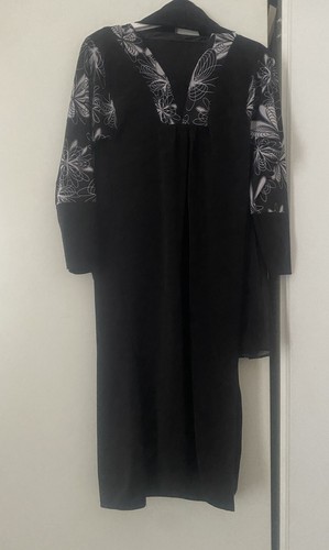 Girls black abaya jilbab - abaya,