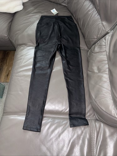 Primark leather look leggins - look,