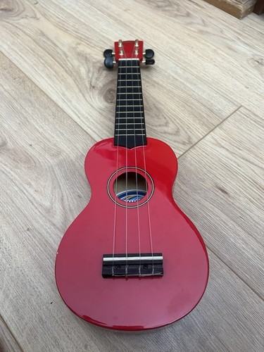 Mahalo ukulele red - wood, 4