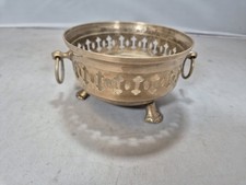 Vintage Brass Pierced Bowl